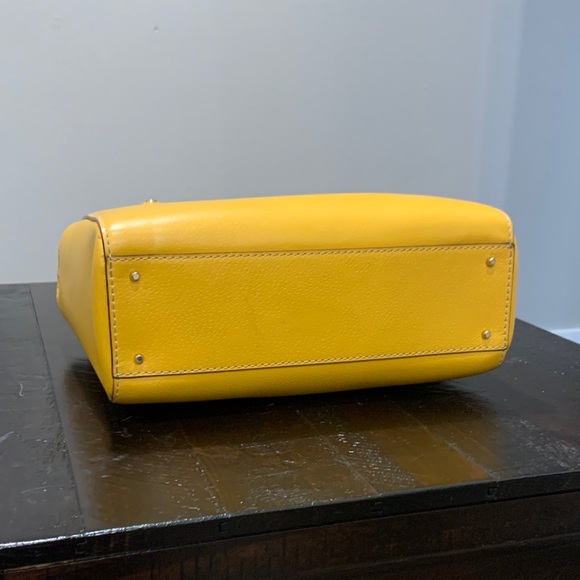 Kate Spade Mustard Satchel - Picture 6 of 7